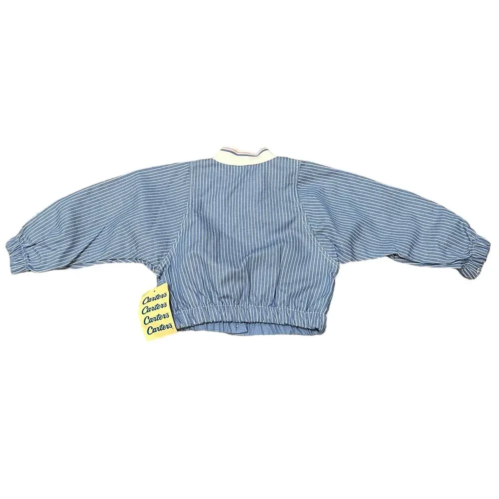 Vintage Carter's Made in USA button Front Top Jacket Size 2T New NWT
